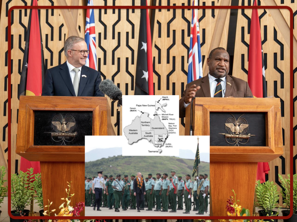 Photo of Australia.  Security agreement with Papua New Guinea by June.  Beijing baffled