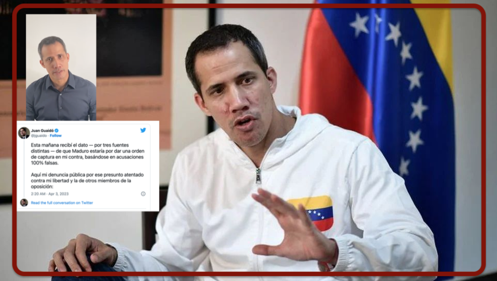 Venezuela.  Guaidó informó de su detención